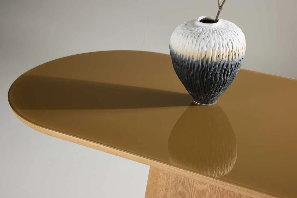 Venture Design Valgomasis stalas, ratukai, 90x200 cm, Natūrali