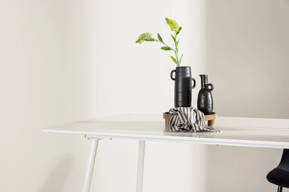 Venture Design Valgomasis stalas, Silar, 90x180 cm, Balta