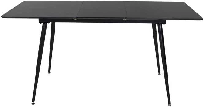 Venture Design Valgomasis stalas, Silar pratęsimas, 75x120x80 cm, Juodas