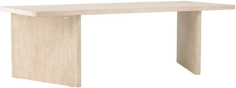 Venture Design Valgomasis stalas, Skagen, 240x100 cm, kreminė spalva