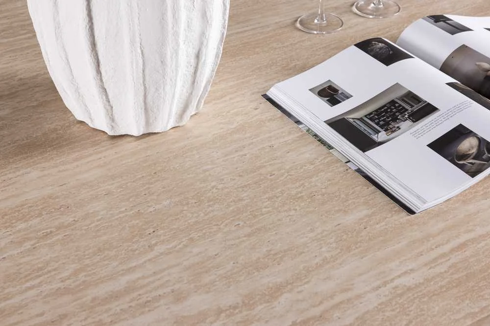Venture Design Valgomasis stalas, Skagen, 240x100 cm, kreminė spalva