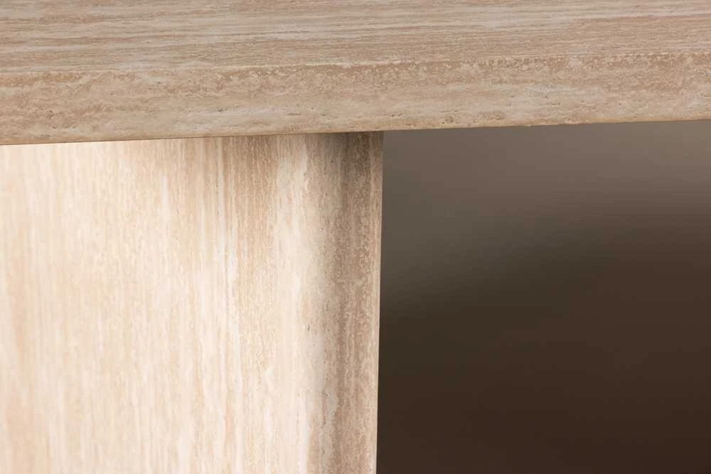 Venture Design Valgomasis stalas, Skagen, 240x100 cm, kreminė spalva