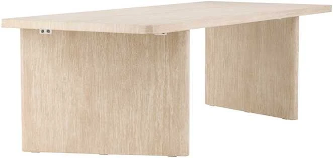 Venture Design Valgomasis stalas, Skagen, 240x100 cm, kreminė spalva