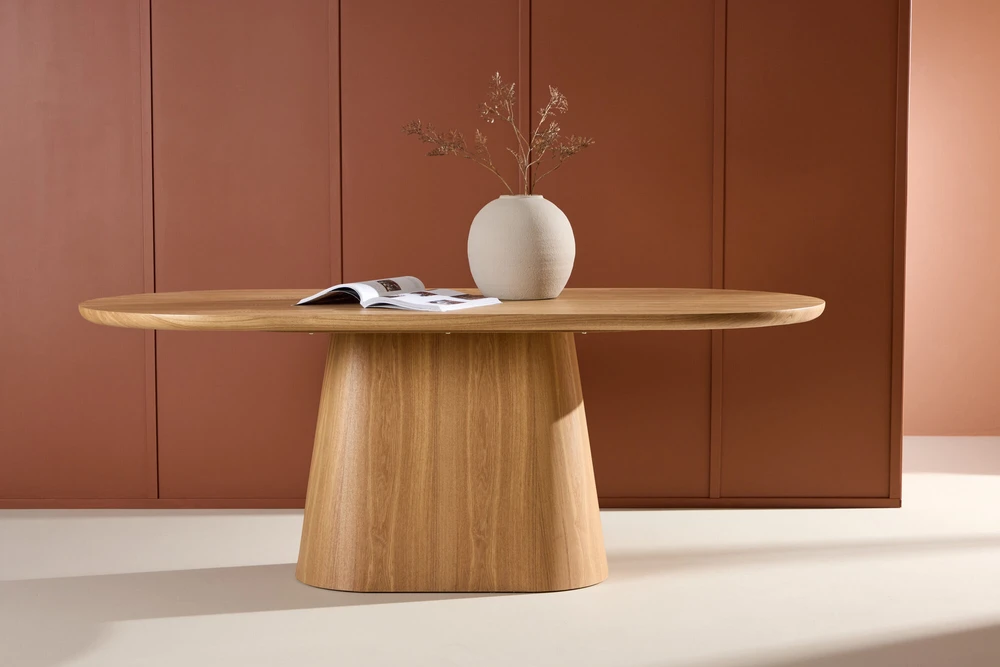 Venture Design Valgomasis stalas, Stjärnö, 200x90 cm, Natūralus
