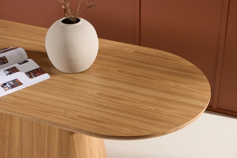 Venture Design Valgomasis stalas, Stjärnö, 200x90 cm, Natūralus