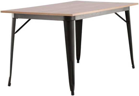Venture Design Valgomasis stalas, Tempe, 80x140 cm, Riešutas