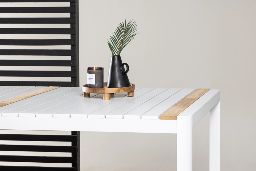 Venture Design Valgomasis stalas, Togo, 200x100 cm, Balta