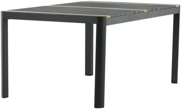 Venture Design Valgomasis stalas, Togo, 150x90 cm, Juodas