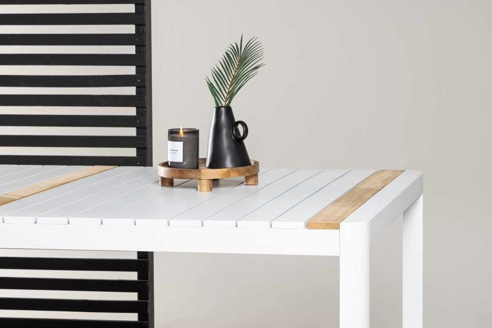 Venture Design Valgomasis stalas, Togo, 200x100 cm, Balta