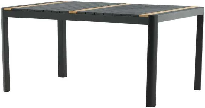 Venture Design Valgomasis stalas, Togo, 150x90 cm, Juodas