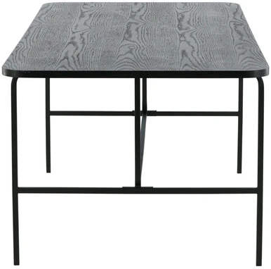 Venture Design Valgomasis stalas, Uno, 200x90 cm, Juodas