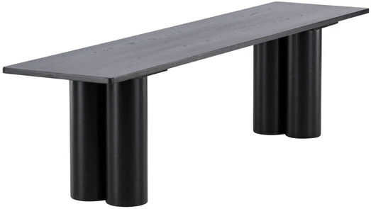 Venture Design Valgomasis suolė, Olivia, 180x45x40 cm, Juoda