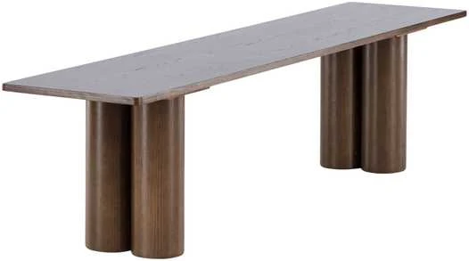 Venture Design Valgomasis suoliukas, Olivia, 180x45x40 cm, Mocca