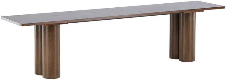 Venture Design Valgomasis suoliukas, Olivia, 180x45x40 cm, Mocca