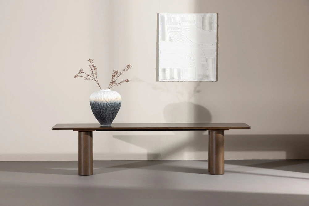 Venture Design Valgomasis suoliukas, Olivia, 180x45x40 cm, Mocca