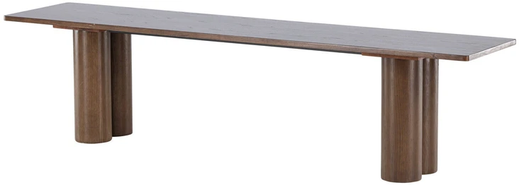 Venture Design Valgomasis suoliukas, Olivia, 180x45x40 cm, Mocca