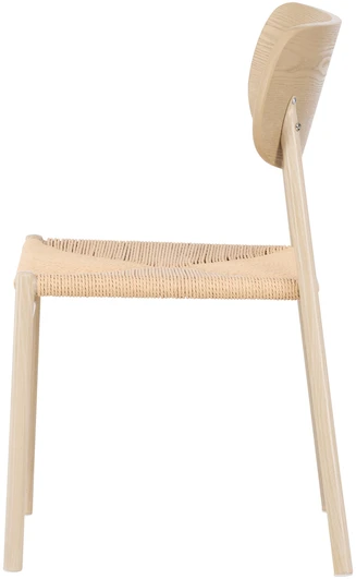 Venture Design Valgomojo kėdė 45x41,5 cm Balinta smėlio spalvos virvė