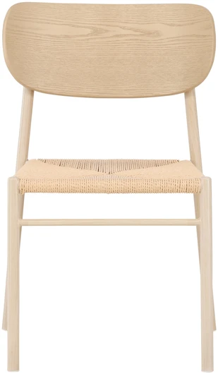 Venture Design Valgomojo kėdė 45x41,5 cm Balinta smėlio spalvos virvė