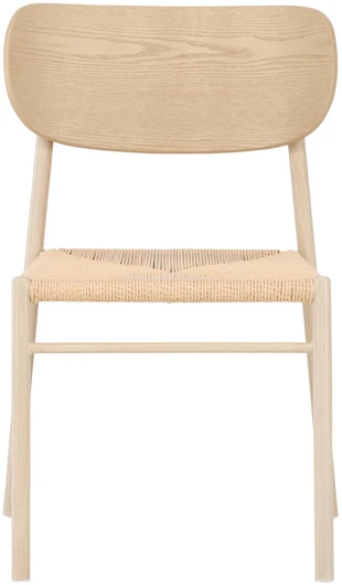 Venture Design Valgomojo kėdė 45x41,5 cm Balinta smėlio spalvos virvė