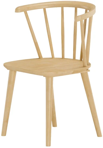 Venture Design Valgomojo kėdė 50x48 cm natūralaus kaučiuko mediena