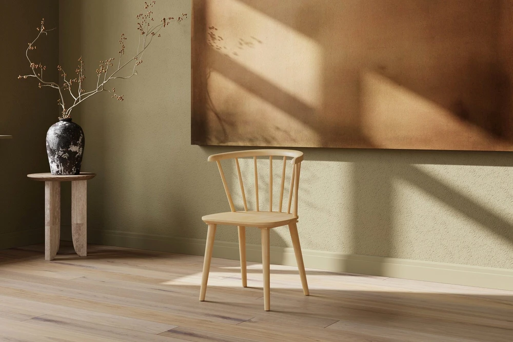 Venture Design Valgomojo kėdė 50x48 cm natūralaus kaučiuko mediena