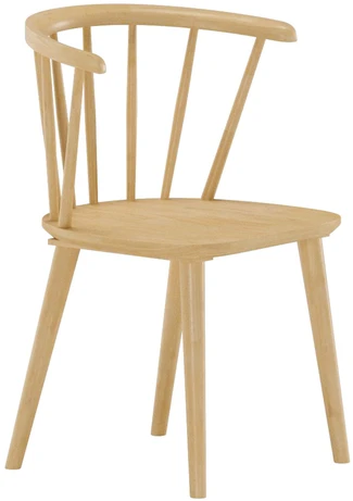Venture Design Valgomojo kėdė 50x48 cm natūralaus kaučiuko mediena