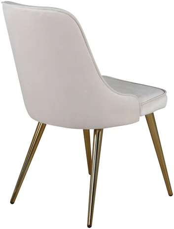 Venture Home Valgomojo kėdės Velvet Deluxe, 2vnt., smėlio, aksomas