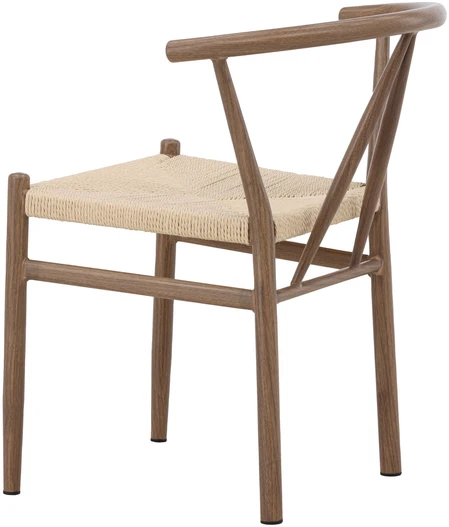 Venture Design Valgomojo kėdė Alfons 46x41 cm Ruda rotangas