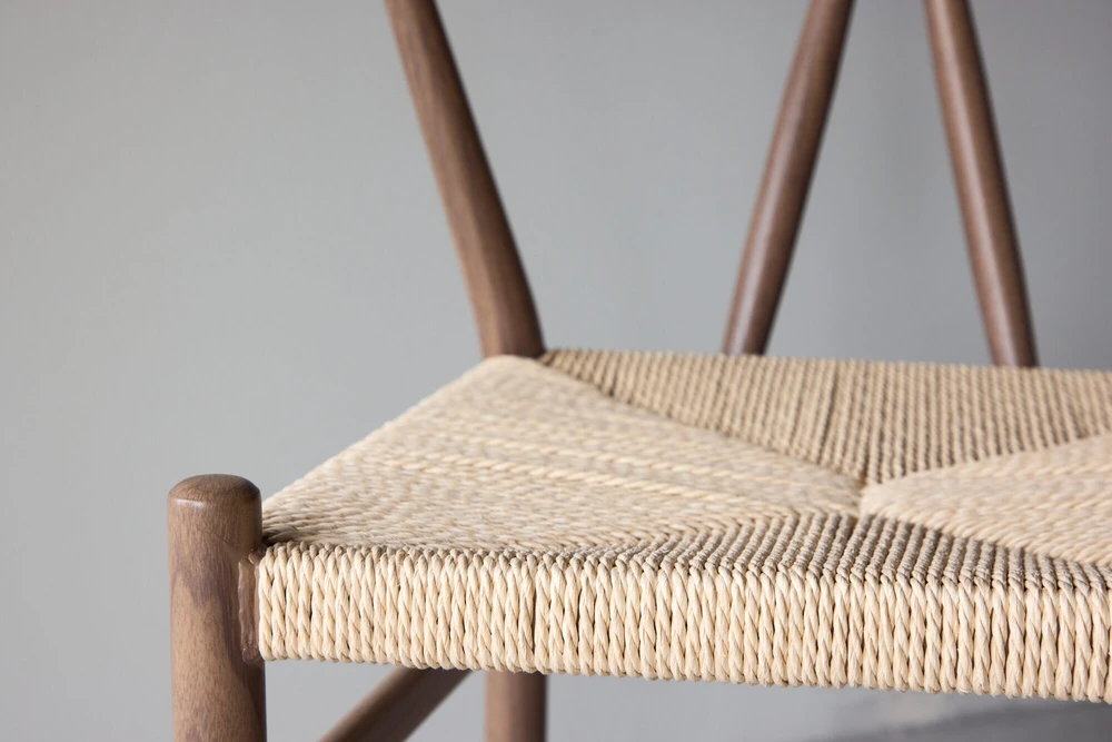 Venture Design Valgomojo kėdė Alfons 46x41 cm Ruda rotangas