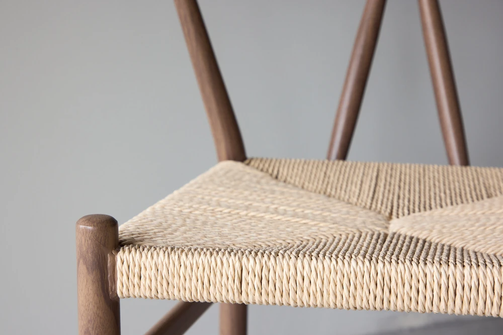 Venture Design Valgomojo kėdė Alfons 46x41 cm Ruda rotangas