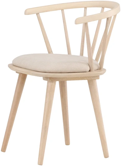 Venture Design Valgomojo kėdė Bobby 2 vnt., 50x48 cm, smėlio spalvos