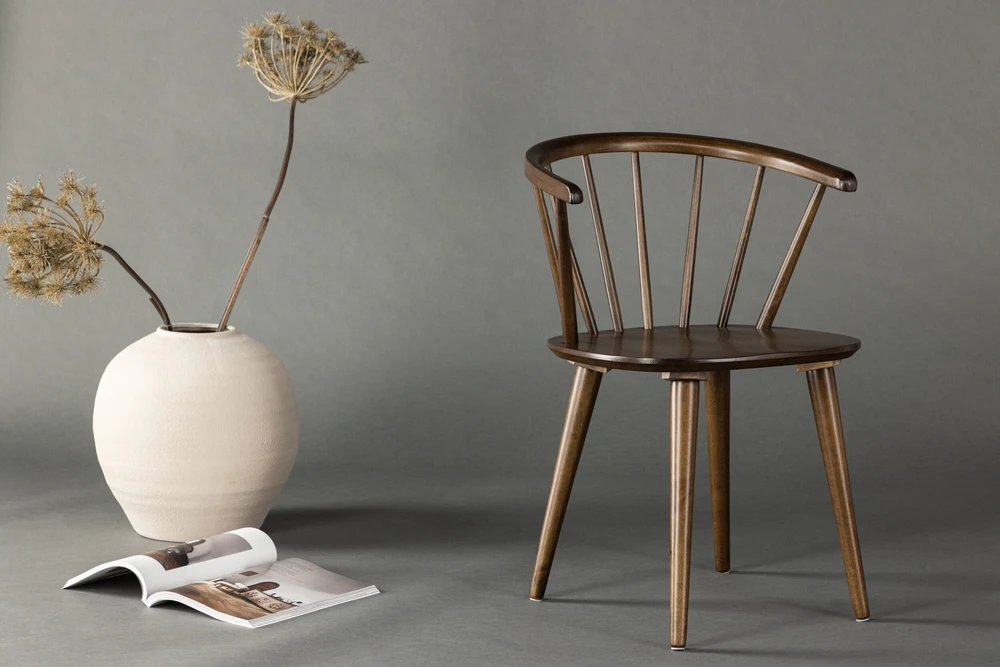Venture Design Valgomojo kėdė, Bobby 2 vnt., 53x55x76 cm, Mocca