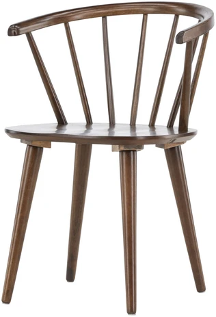 Venture Design Valgomojo kėdė, Bobby 2 vnt., 53x55x76 cm, Mocca