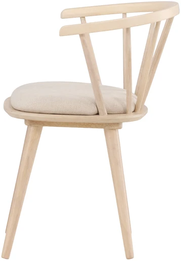 Venture Design Valgomojo kėdė Bobby 2 vnt., 50x48 cm, smėlio spalvos