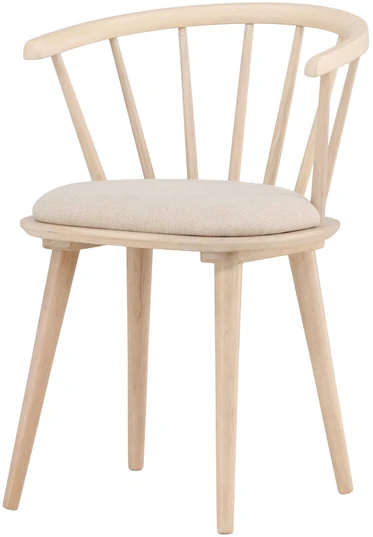 Venture Design Valgomojo kėdė Bobby 2 vnt., 50x48 cm, smėlio spalvos