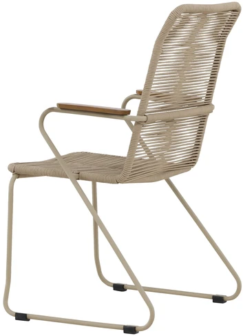 Venture Design Valgomojo kėdė Bois 46x43.5 cm Smėlio spalvos virvė