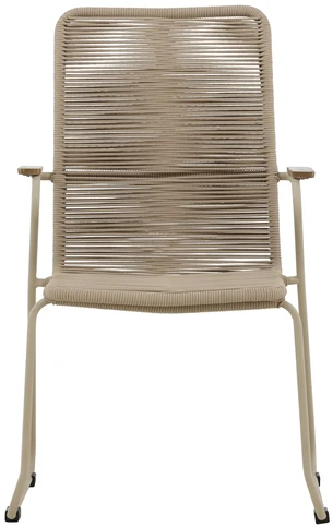 Venture Design Valgomojo kėdė Bois 46x43.5 cm Smėlio spalvos virvė