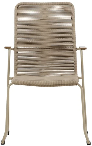 Venture Design Valgomojo kėdė Bois 46x43.5 cm Smėlio spalvos virvė
