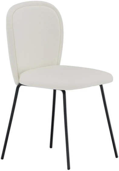Venture Design Valgomojo kėdė Carl 46x50 cm Juodas aksomas