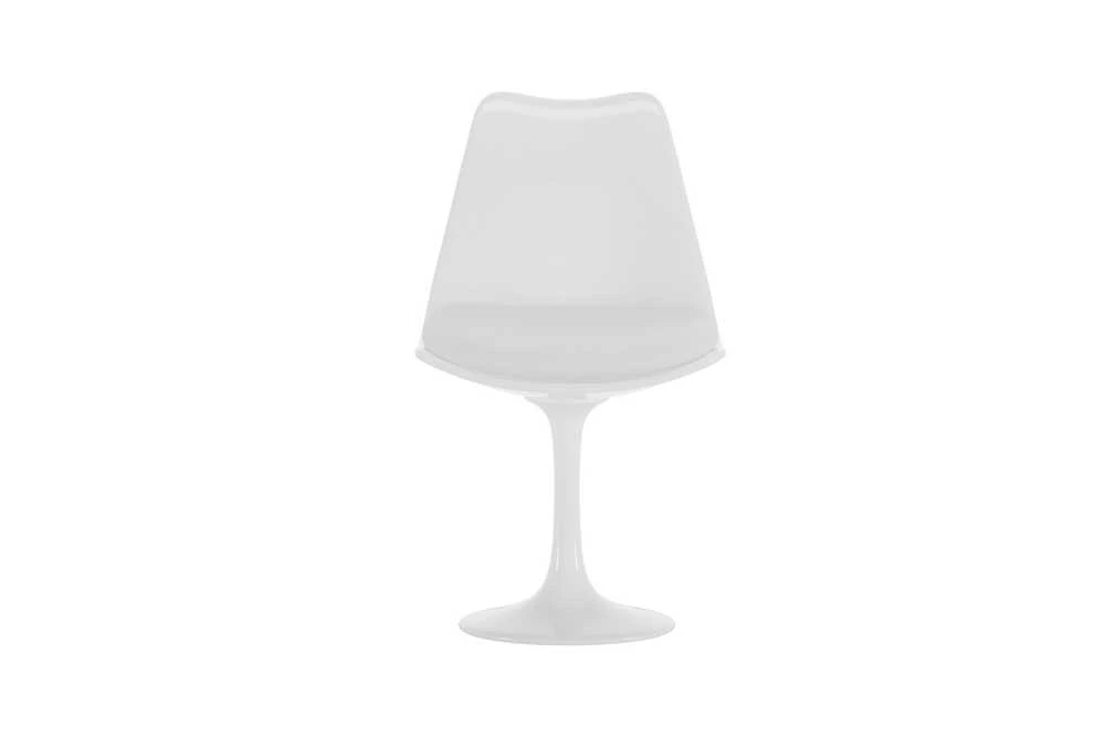 Venture Design Valgomojo kėdė Hamden 48x42 cm Balta audinys