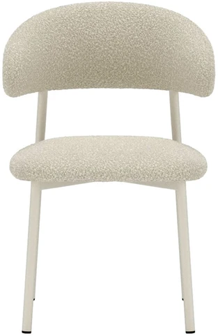 Venture Design Valgomojo kėdė Lillholmen 51x47 cm smėlio spalvos boucle audinys
