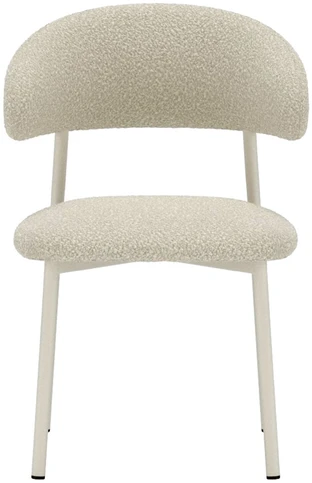Venture Design Valgomojo kėdė Lillholmen 51x47 cm smėlio spalvos boucle audinys