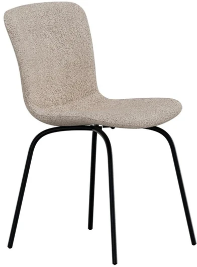 Venture Design Valgomojo kėdė Linus 2 vnt., smėlio spalvos boucle apmušalas