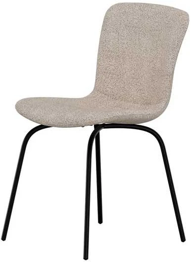 Venture Design Valgomojo kėdė Linus 2 vnt., smėlio spalvos boucle apmušalas