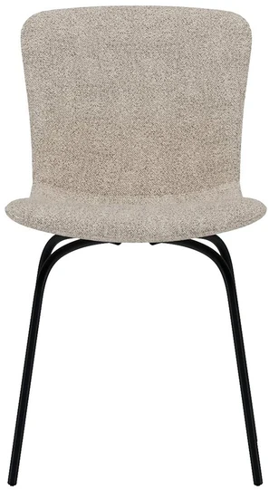 Venture Design Valgomojo kėdė Linus 2 vnt., smėlio spalvos boucle apmušalas