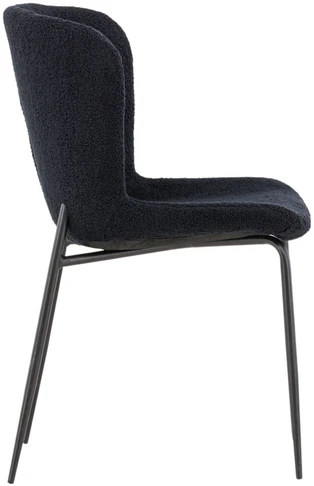 Venture Design Valgomojo kėdė, Modesto 2 vnt., 55x50x81 cm, Juodas