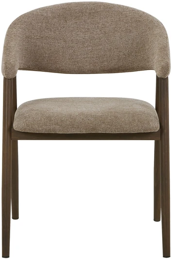 Venture Design Valgomojo kėdė Paulda (2 vnt. pakuotė), mokka, poliesterio-lino audinys