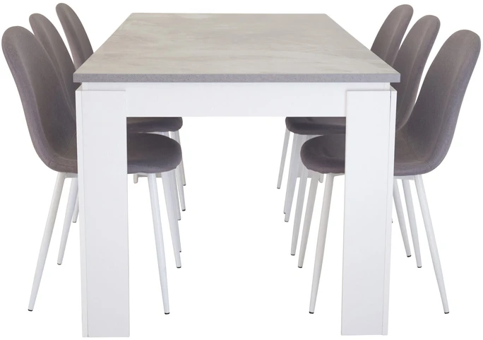 Venture Design Valgomojo kėdė, Polar Matstol, 53x88x46 cm, Pilka