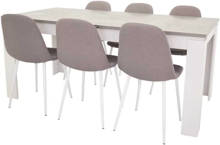 Venture Design Valgomojo kėdė, Polar Matstol, 53x88x46 cm, Pilka