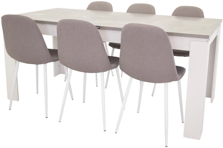 Venture Design Valgomojo kėdė, Polar Matstol, 53x88x46 cm, Pilka